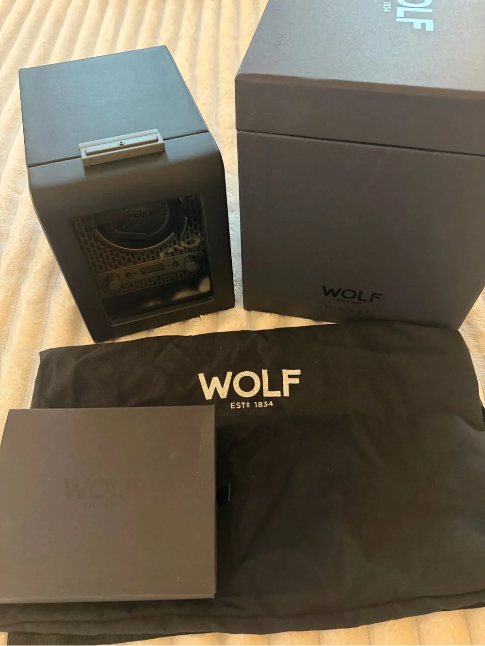 WOLF Axis Single Watch Winder